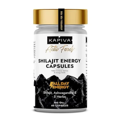 Kapiva Shilajit Energy Capsules 30 pc